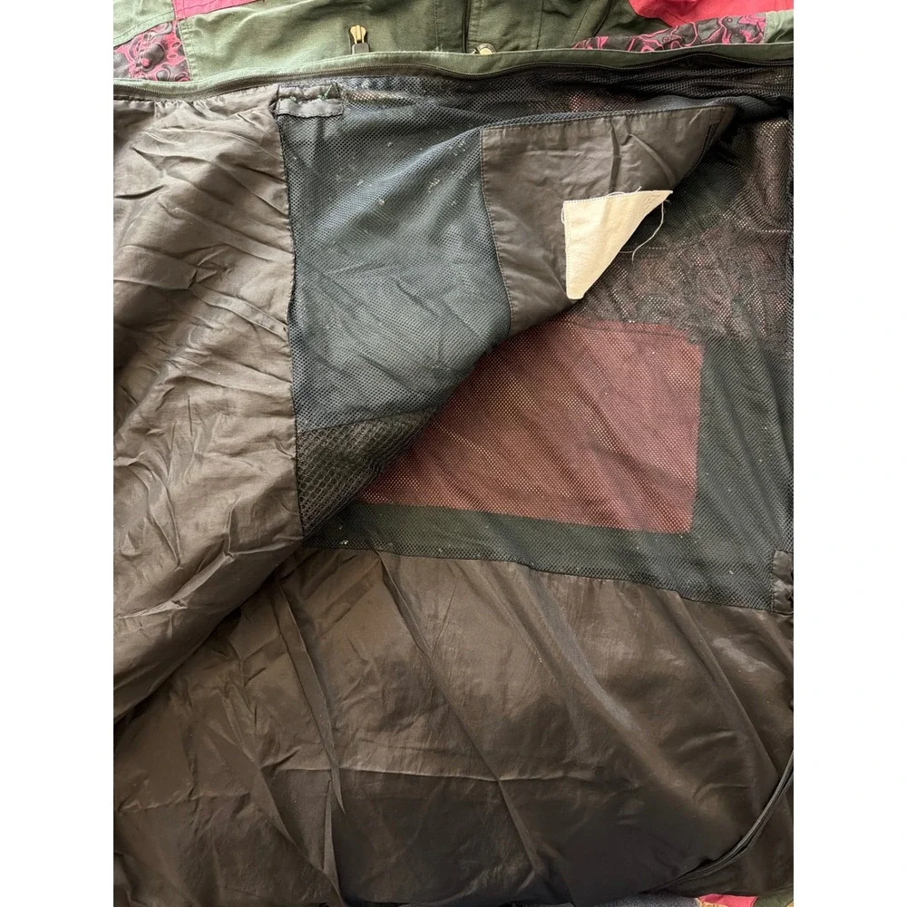 The North Face Rage Vintage 90s Anorak Jacket Rare Color Block Unisex Parka